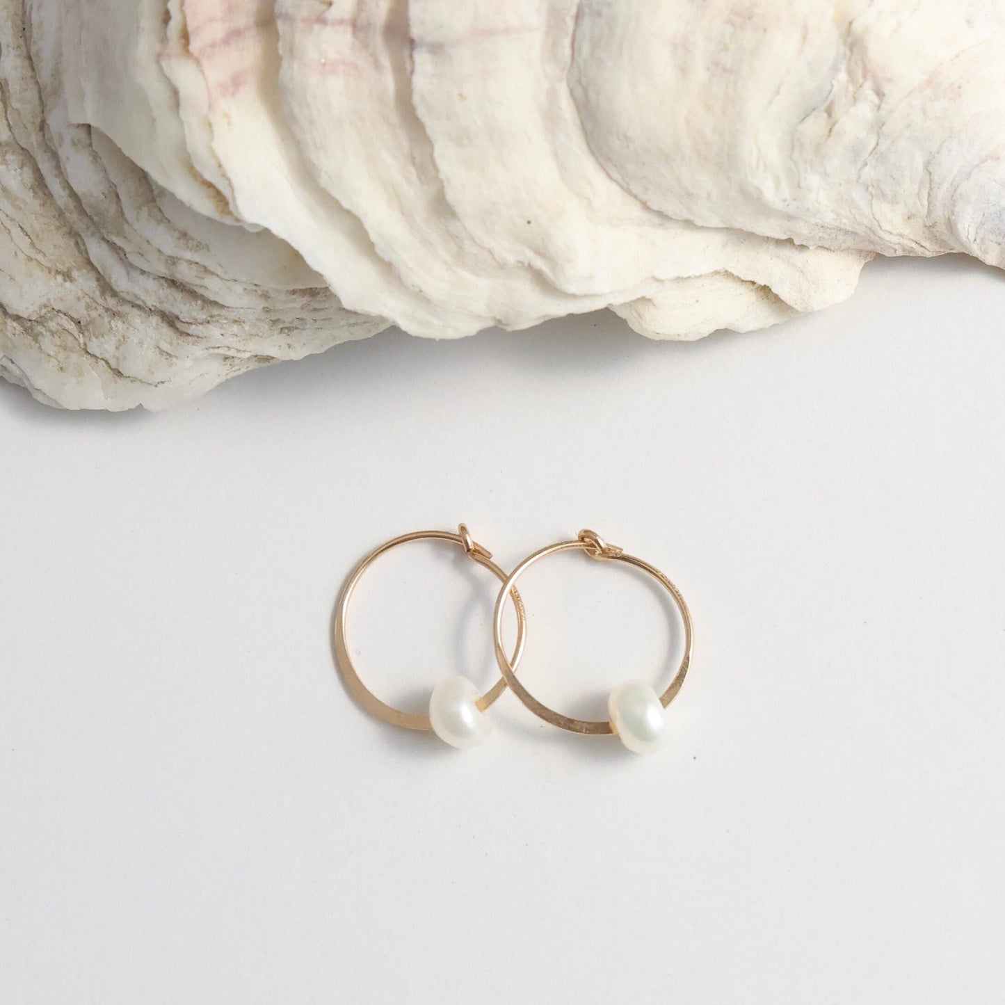 GOLD FILLED SELF LOVE DAINTY HOOPS
