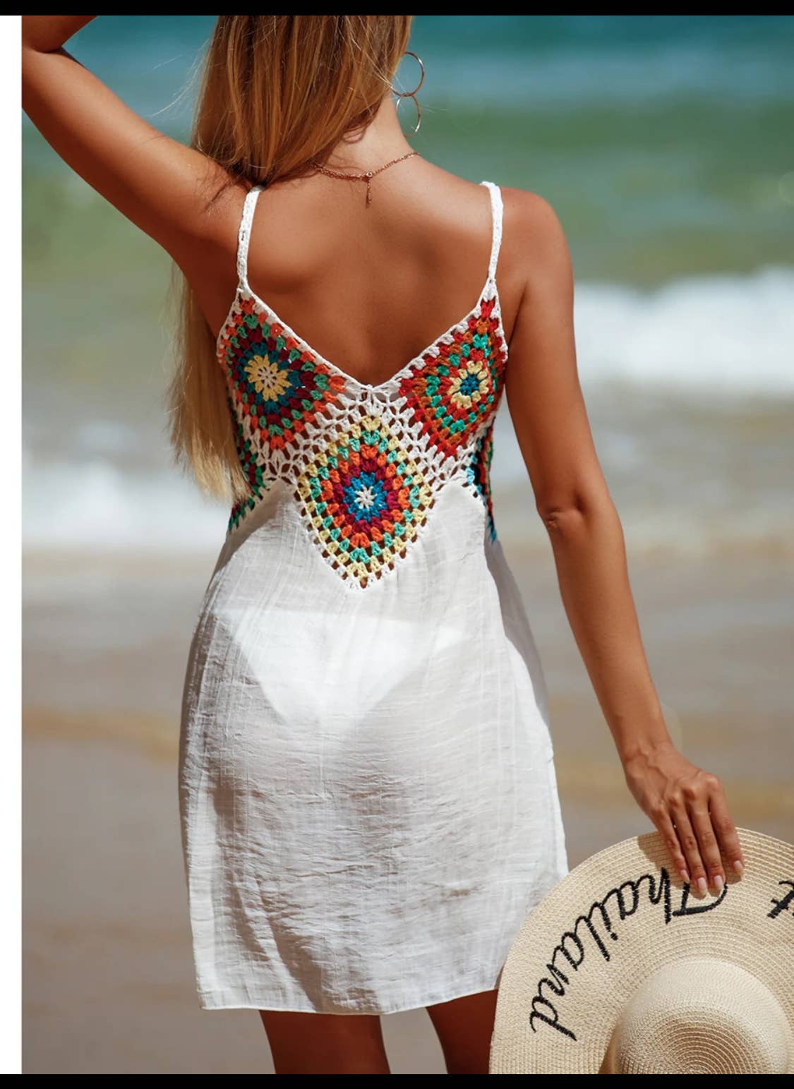 BOHO BEACH DRESS, SWIMSUIT COVER-UP
