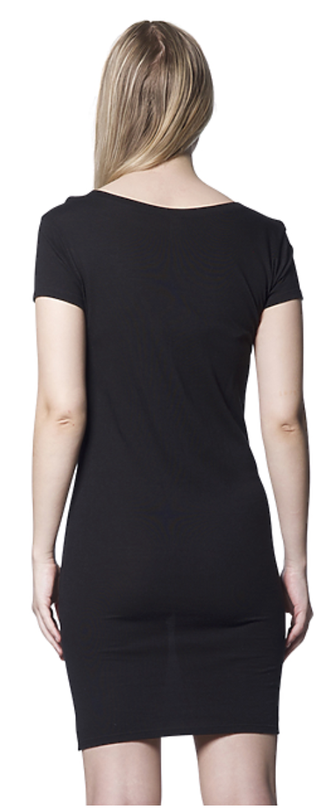 VISCOSE BAMBOO ORGANIC TEE DRESS