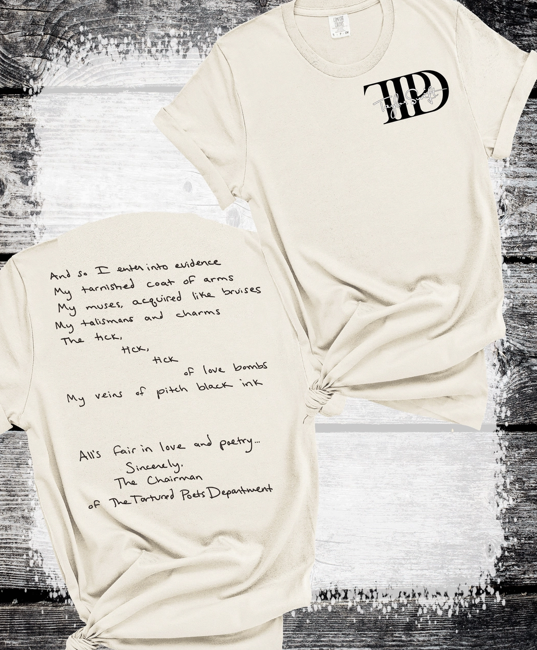 TORTURED POETS DEPT TEE