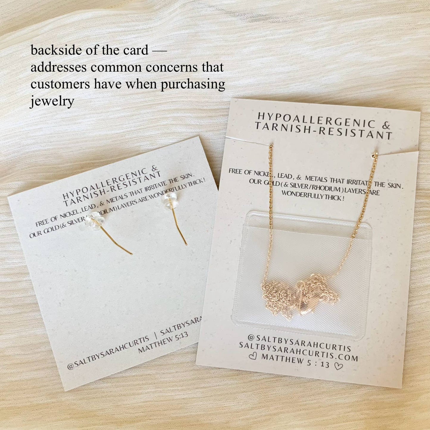 CRYSTAL CROSS NECKLACE | GOLD